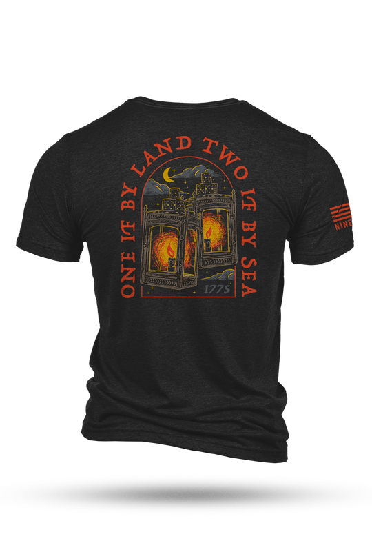 One if by Land, Two if by Sea - T-Shirt