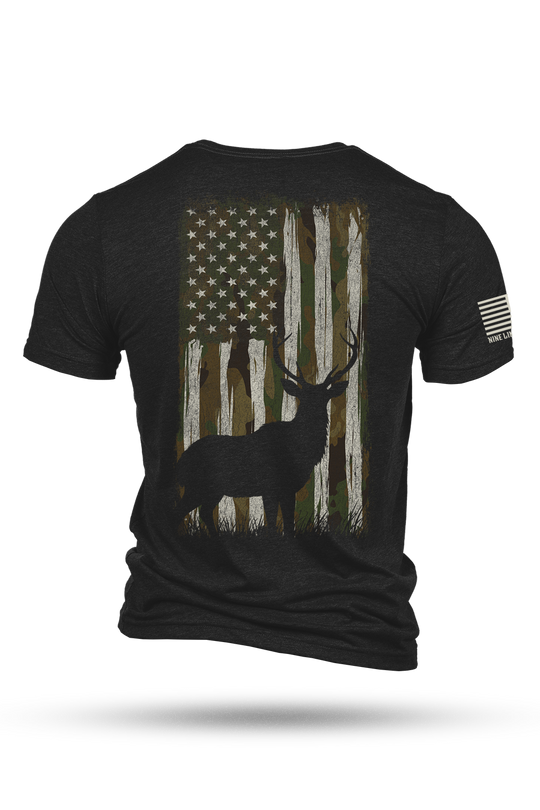 Camo Buck - T-Shirt