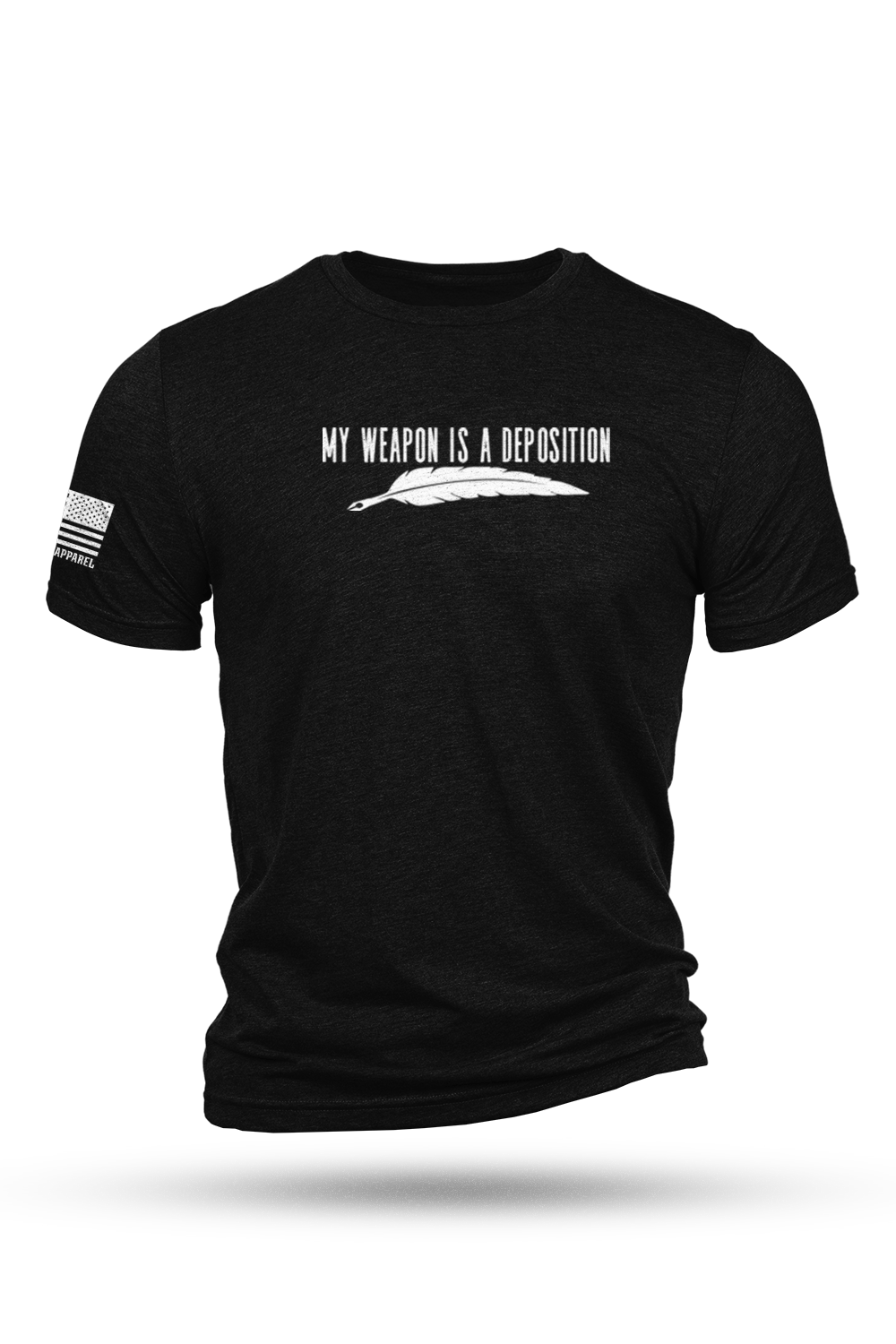My Weapon is a Deposition - T-Shirt
