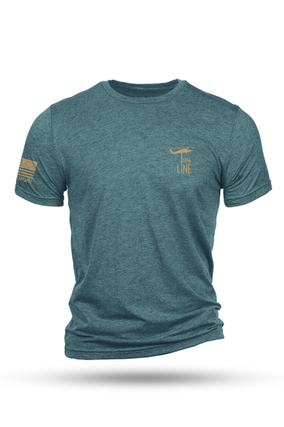 Tan Dropline Logo - T-Shirt