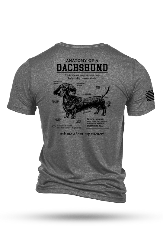 Dachshund Schematic - T-Shirt