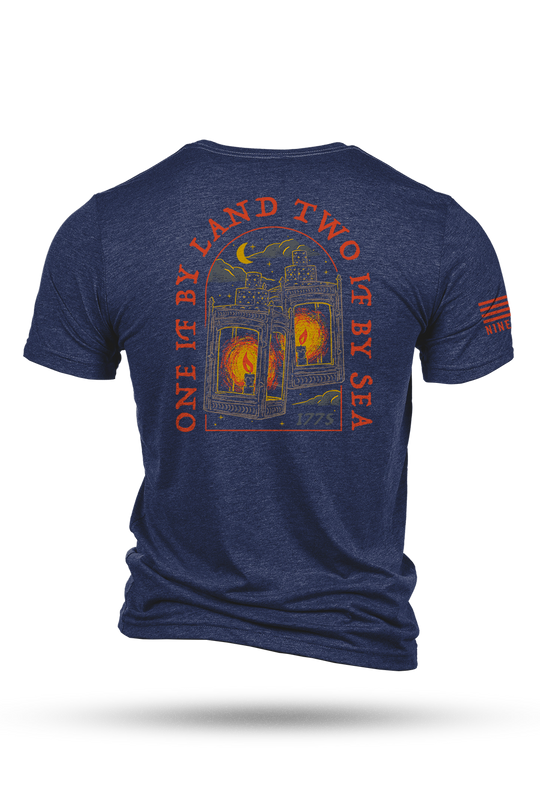 One if by Land, Two if by Sea - T-Shirt