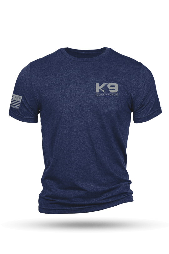 K9 Quilt of Honor - paw - T-Shirt