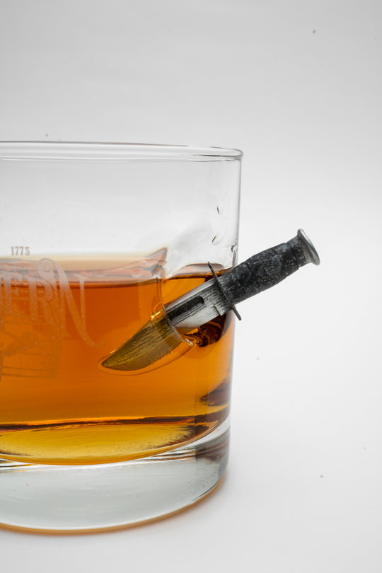 Born In a Tavern American Made Whiskey Glass