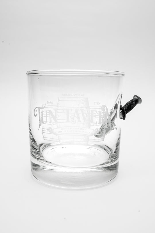 Born In a Tavern American Made Whiskey Glass