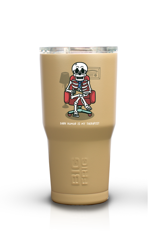 Mandatoryfunday - Therapy - Big Frig Tumbler