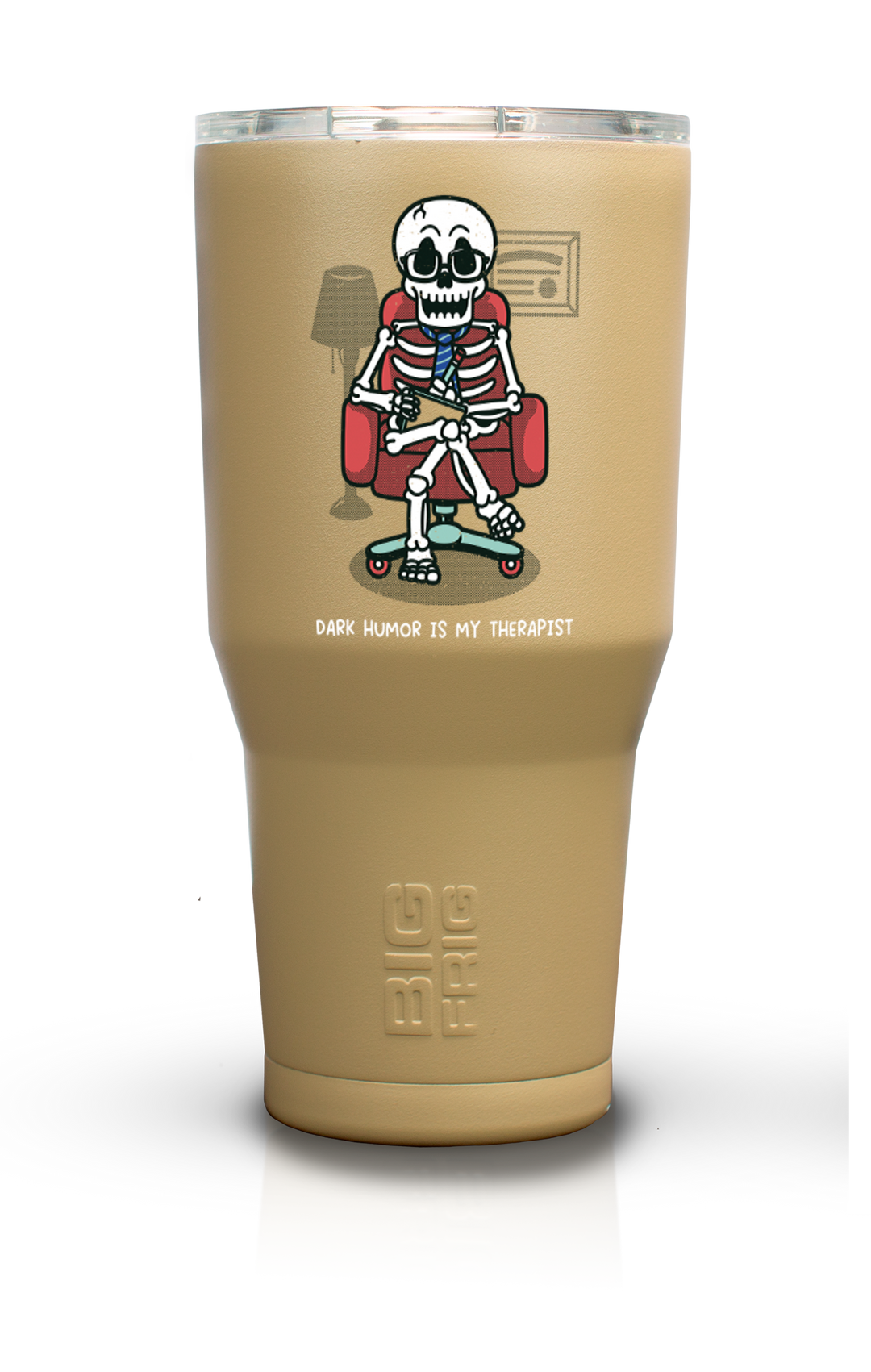 Mandatoryfunday - Therapy - Big Frig Tumbler