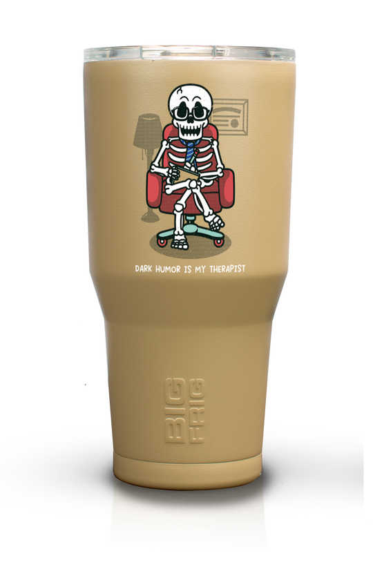 Mandatoryfunday - Therapy - Big Frig Tumbler