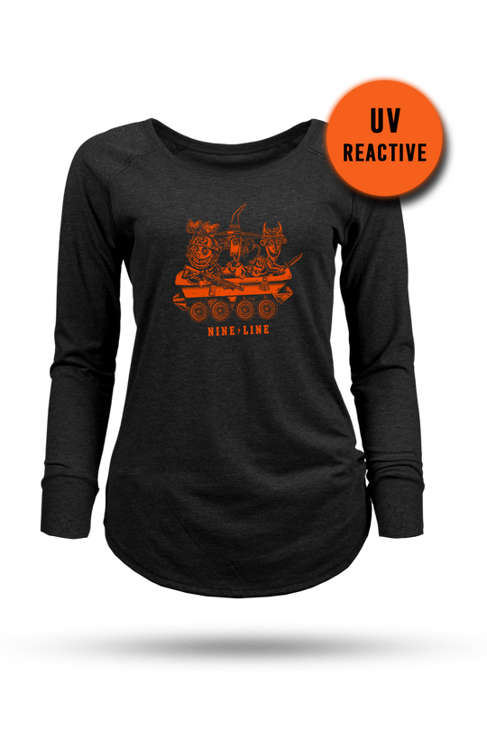Tactical Nightmare - UV Reactive Women's Long-Sleeve Shirt