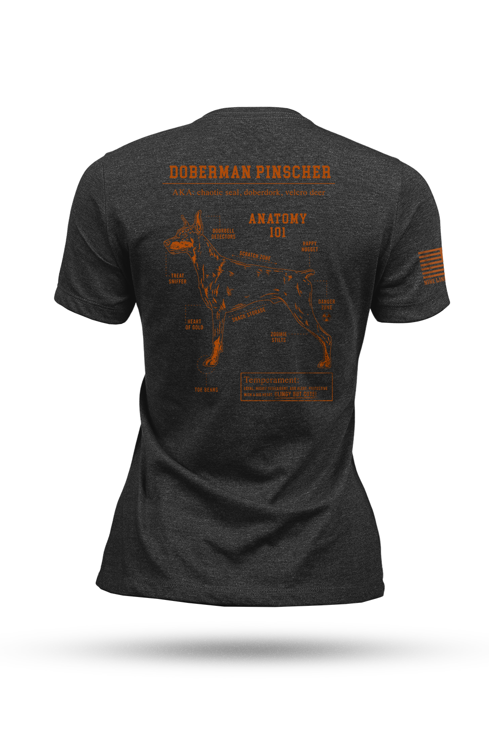 Doberman Schematic - Women's T-Shirt