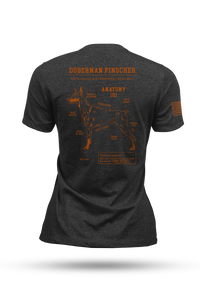 Doberman Schematic - Women's T-Shirt