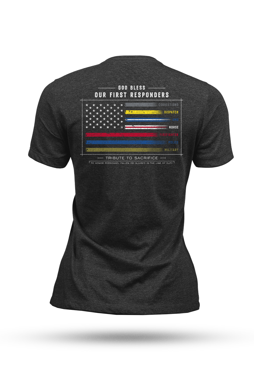 First Responders Flag - Women's T-Shirt