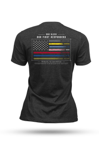 First Responders Flag - Women's T-Shirt
