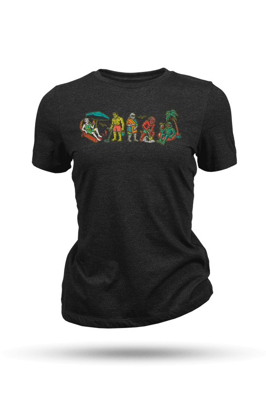 Monster Beach - Women's T-Shirt