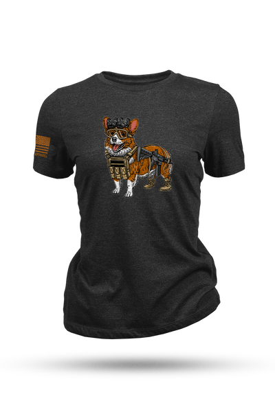 Tactical Corgi - Women's T-Shirt