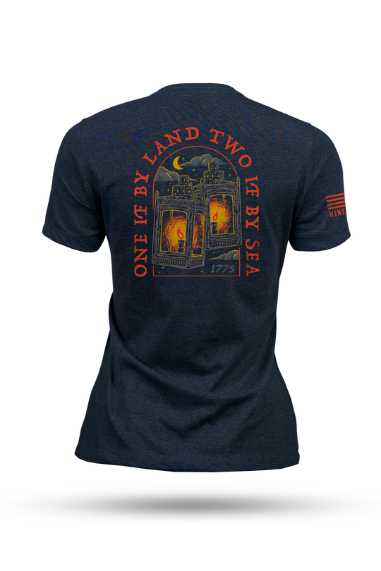 One if by Land, Two if by Sea - Women's T-Shirt