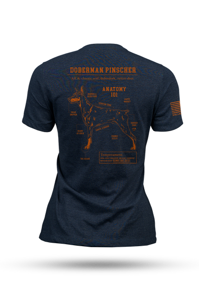 Doberman Schematic - Women's T-Shirt