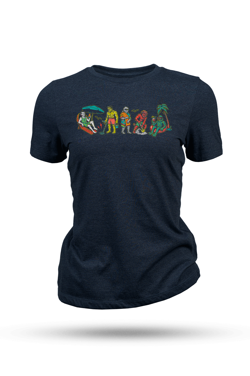 Monster Beach - Women's T-Shirt