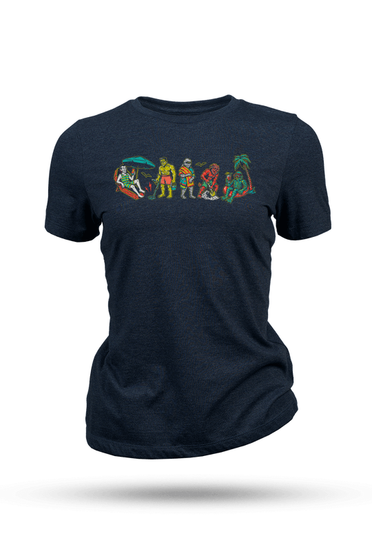 Monster Beach - Women's T-Shirt