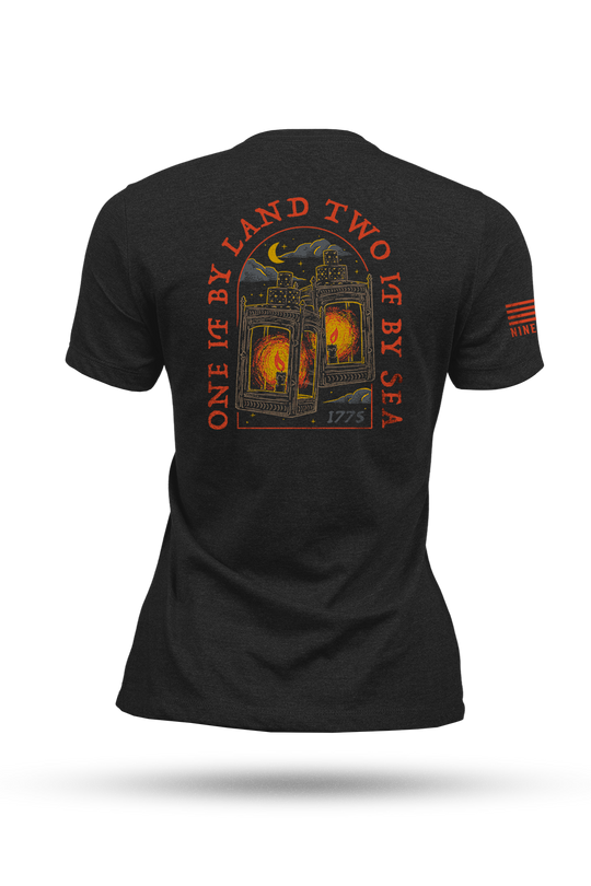 One if by Land, Two if by Sea - Women's T-Shirt