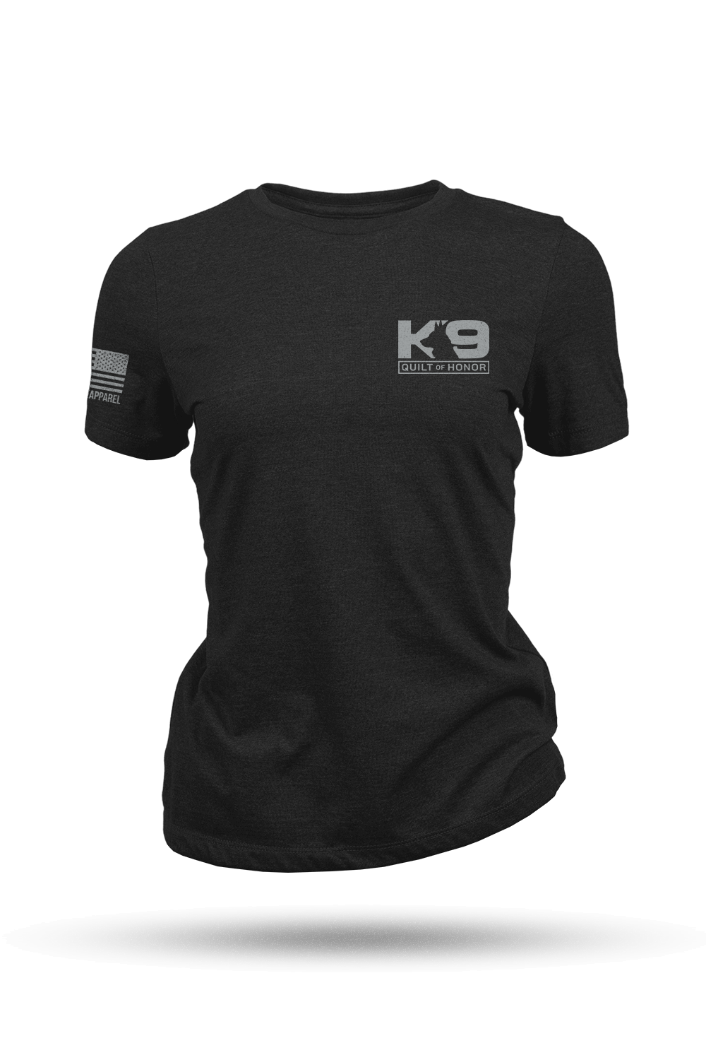 K9 Quilt of Honor - paw - Women's T-Shirt