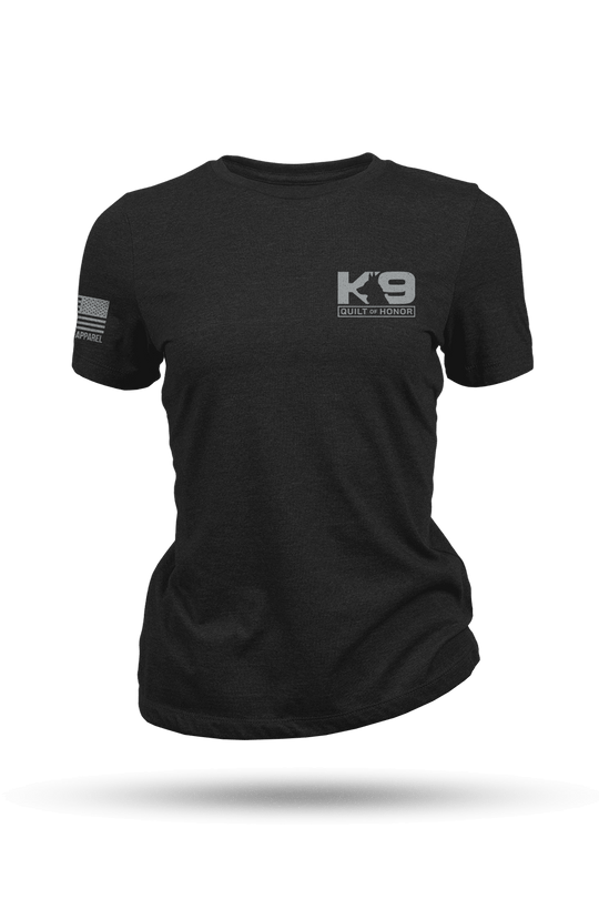 K9 Quilt of Honor - paw - Women's T-Shirt