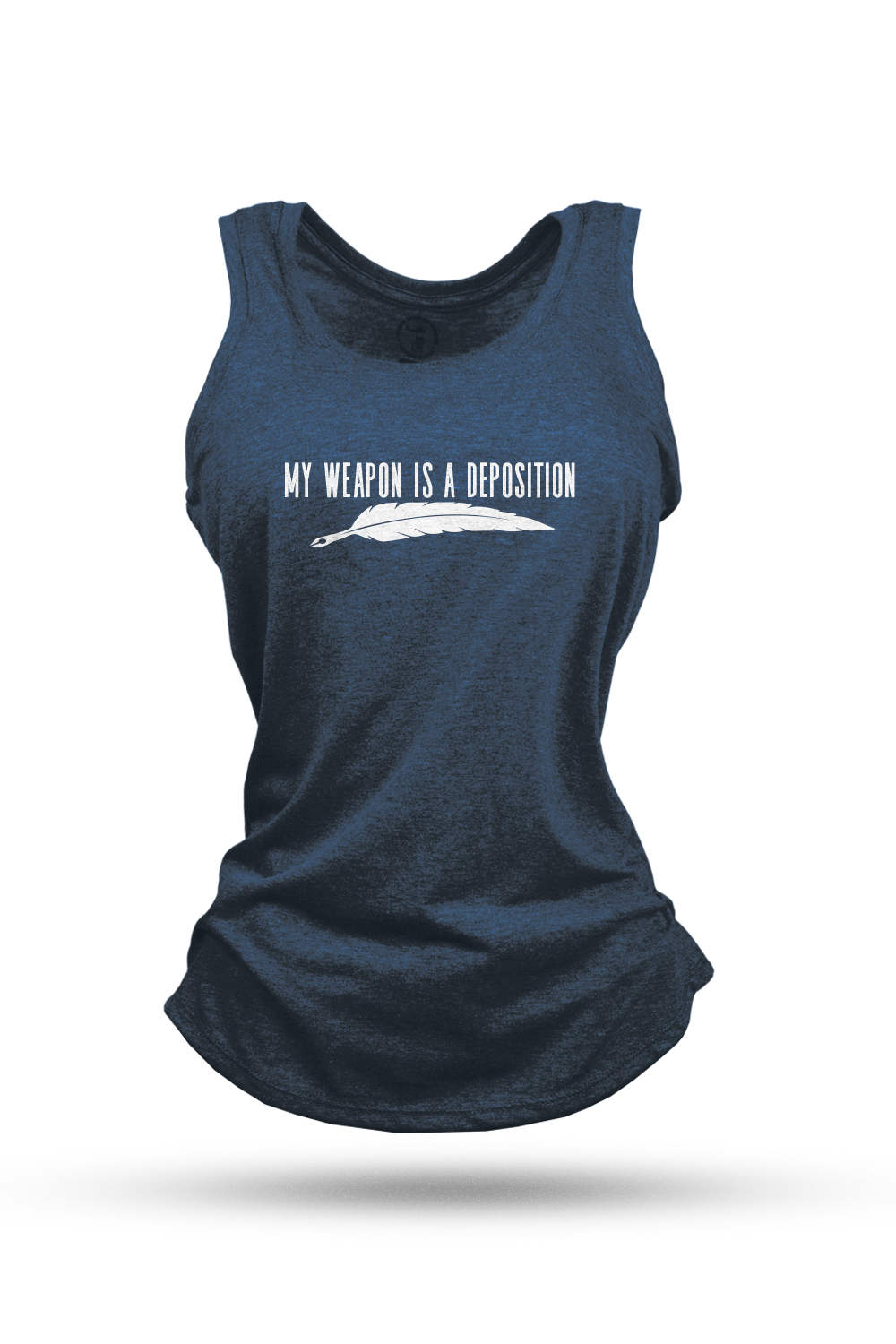 My Weapon is a Deposition - Women's Racerback Tank