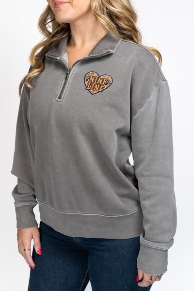 Heart Camo Women's Zip Up