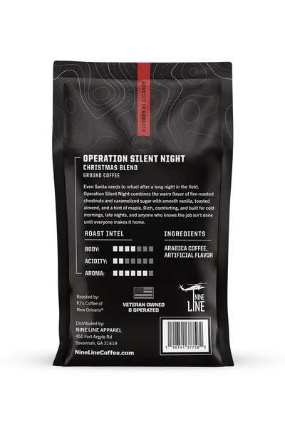 Operation Silent Night Christmas Blend -  Ground Coffee | 12OZ