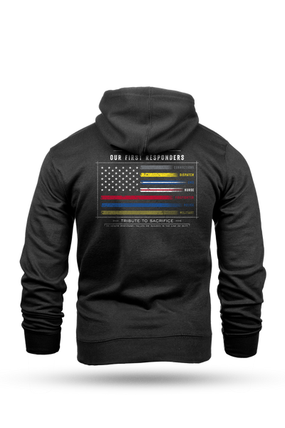 First Responders Flag - Youth Hoodie