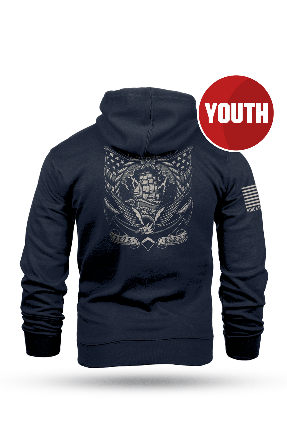 Rough Seas 250th - Youth Hoodie