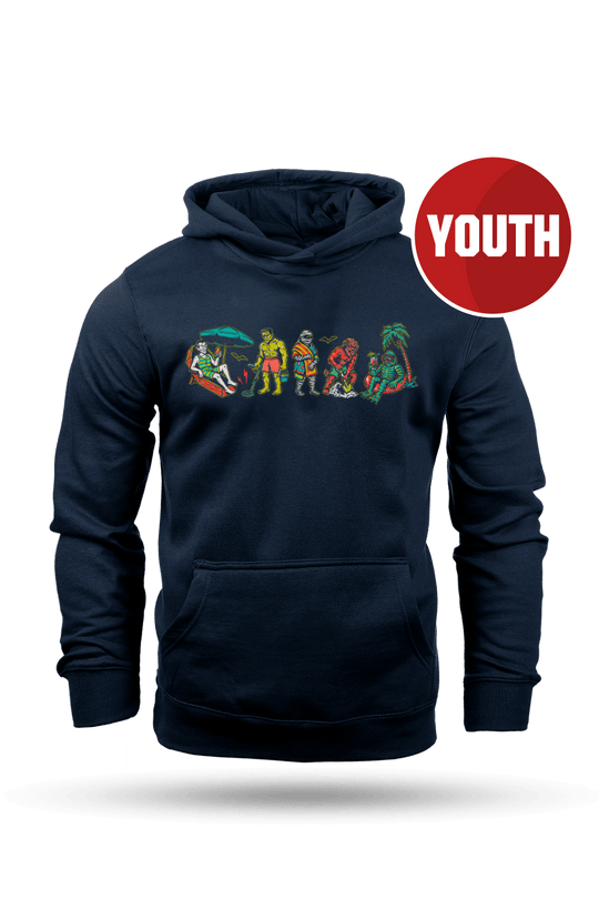 Monster Beach - Youth Hoodie