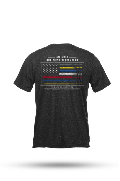 First Responders Flag - Youth T-Shirt
