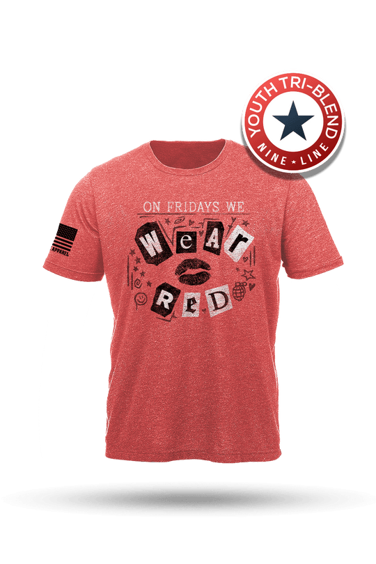 On Fridays We Wear RED - Youth T-Shirt
