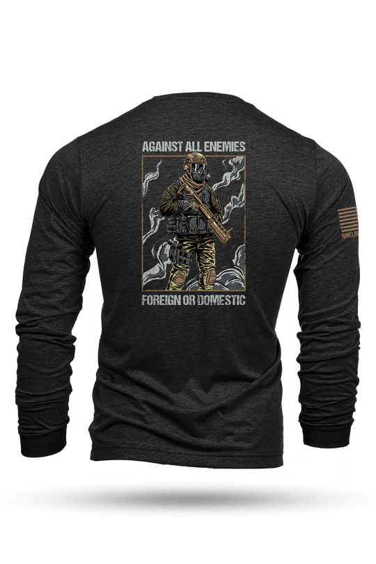 All Enemies - Rex - Long - Sleeve Shirt