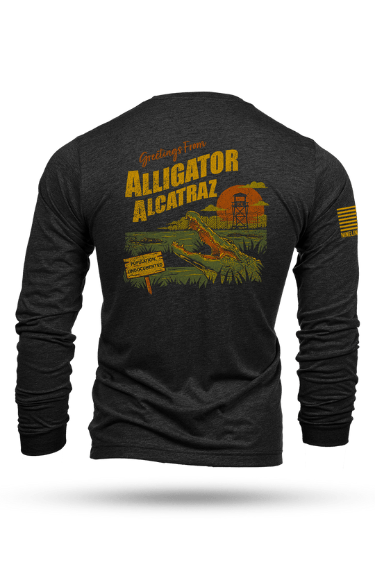 Alligator Alcatraz - Long - Sleeve Shirt