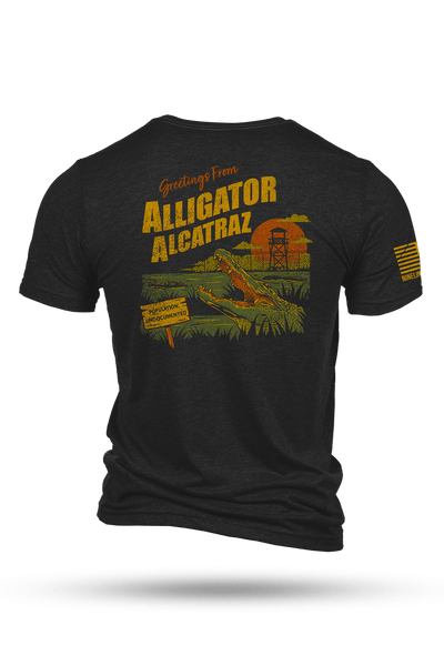 ANGRA AQUA バンドTシャツ サイン入り　LOUDPARK alligator-alcatraz-t-shirt-