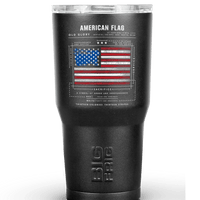 American Flag Schematic- Big Frig Tumbler