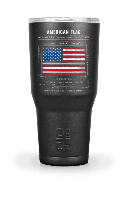 American Flag Schematic - Big Frig Tumbler