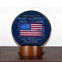 American Flag Schematic Challenge Coin
