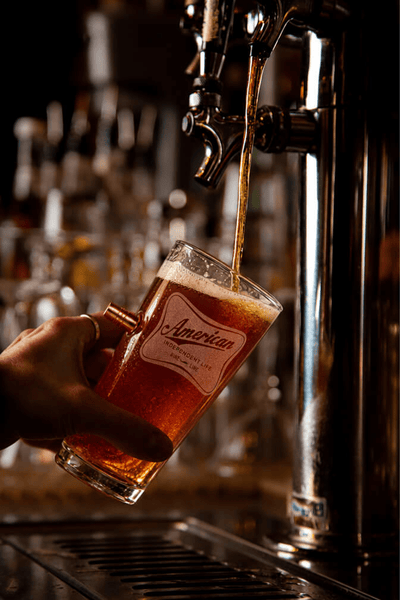 American Independent Life 50Cal Pint Glass