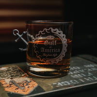 American Made Whiskey Glass - Gulf Of America