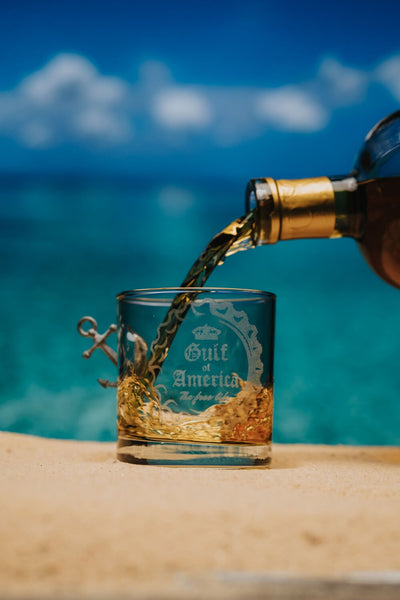 American Made Whiskey Glass - Gulf Of America