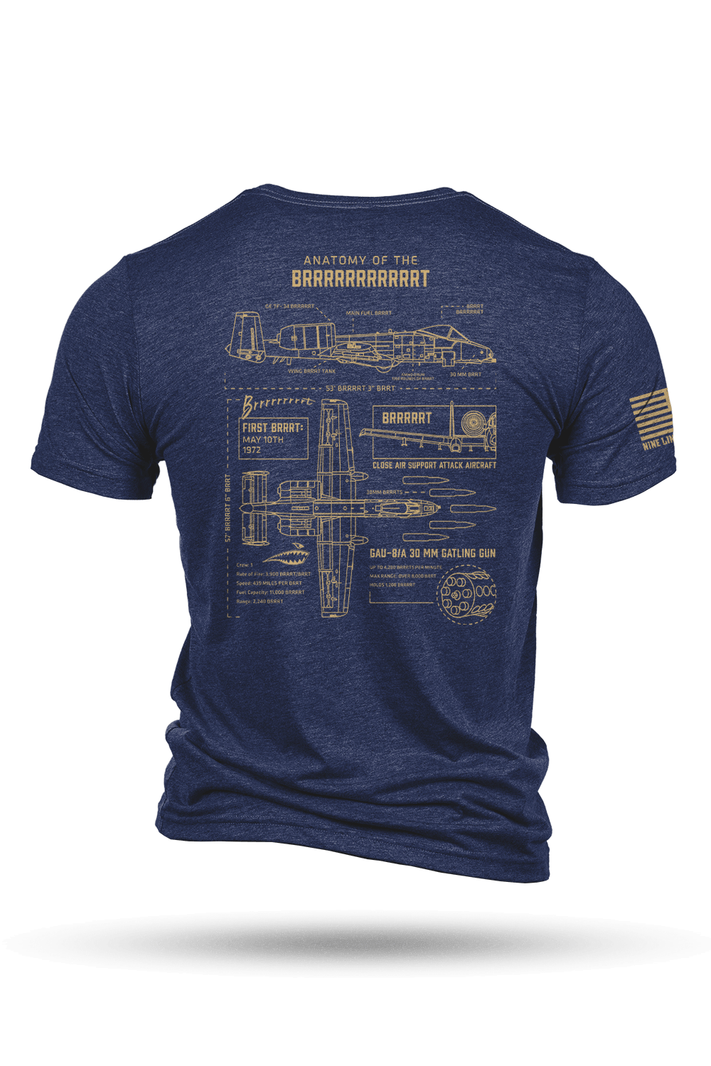 Anatomy of a BRRRRRTT - T-Shirt