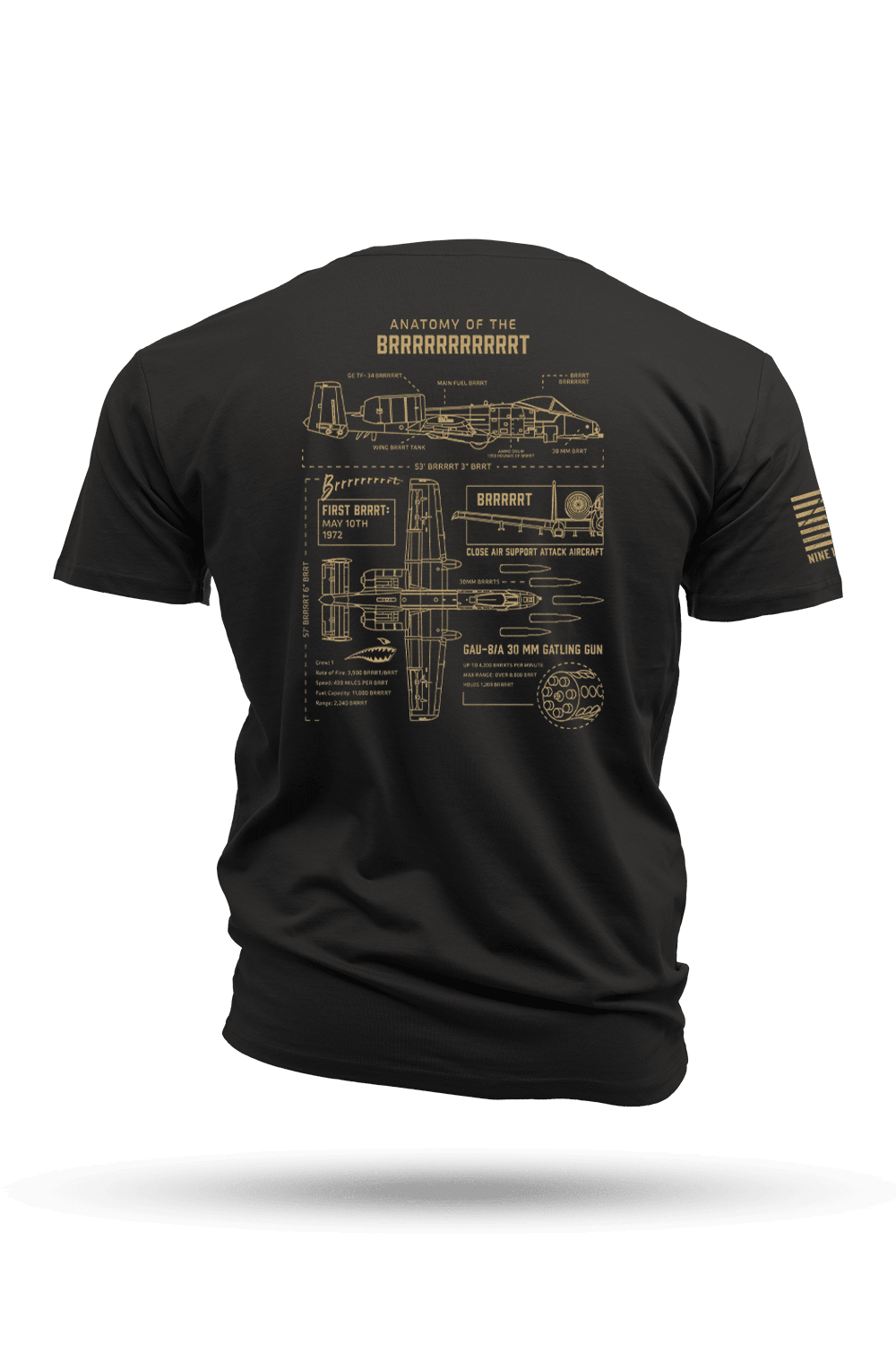 Anatomy of a BRRRRRTT - T-Shirt