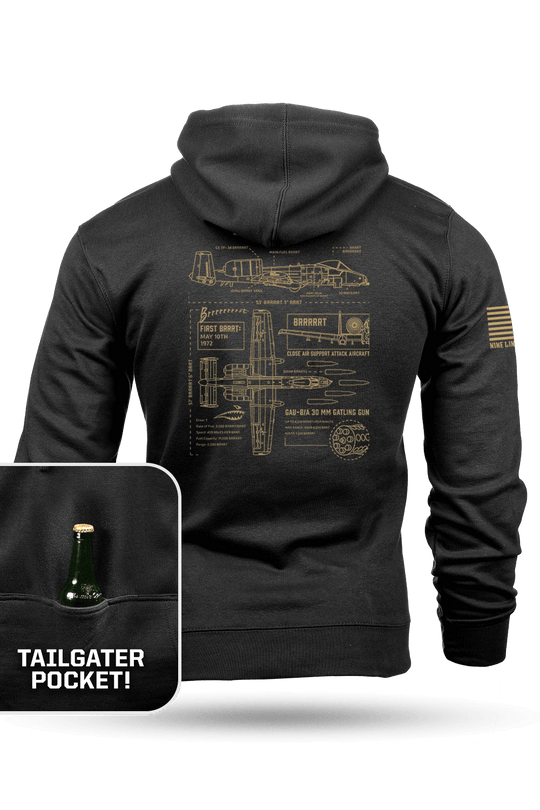Anatomy of a BRRRRRTT - Tailgater Hoodie