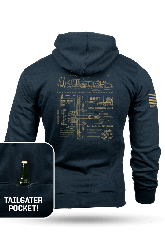 Anatomy of a BRRRRRTT - Tailgater Hoodie