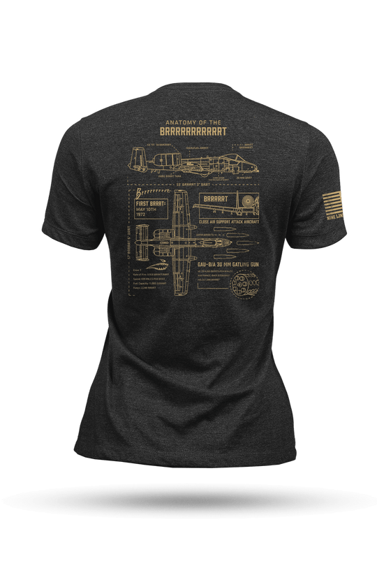 Anatomy of a BRRRRRTT - Women's T-Shirt