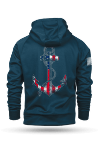 Anchor Flag - Raglan Tailgater Hoodie
