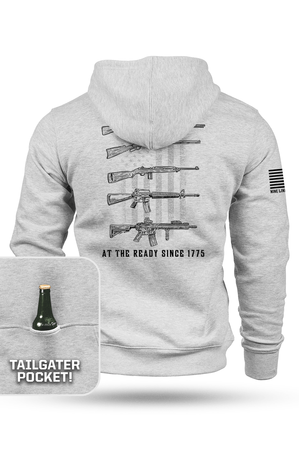 At the Ready Since 1775 - Tailgater Hoodie